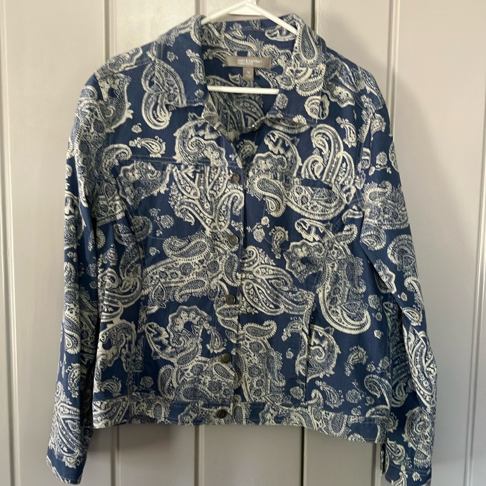 Paisley Print Jacket